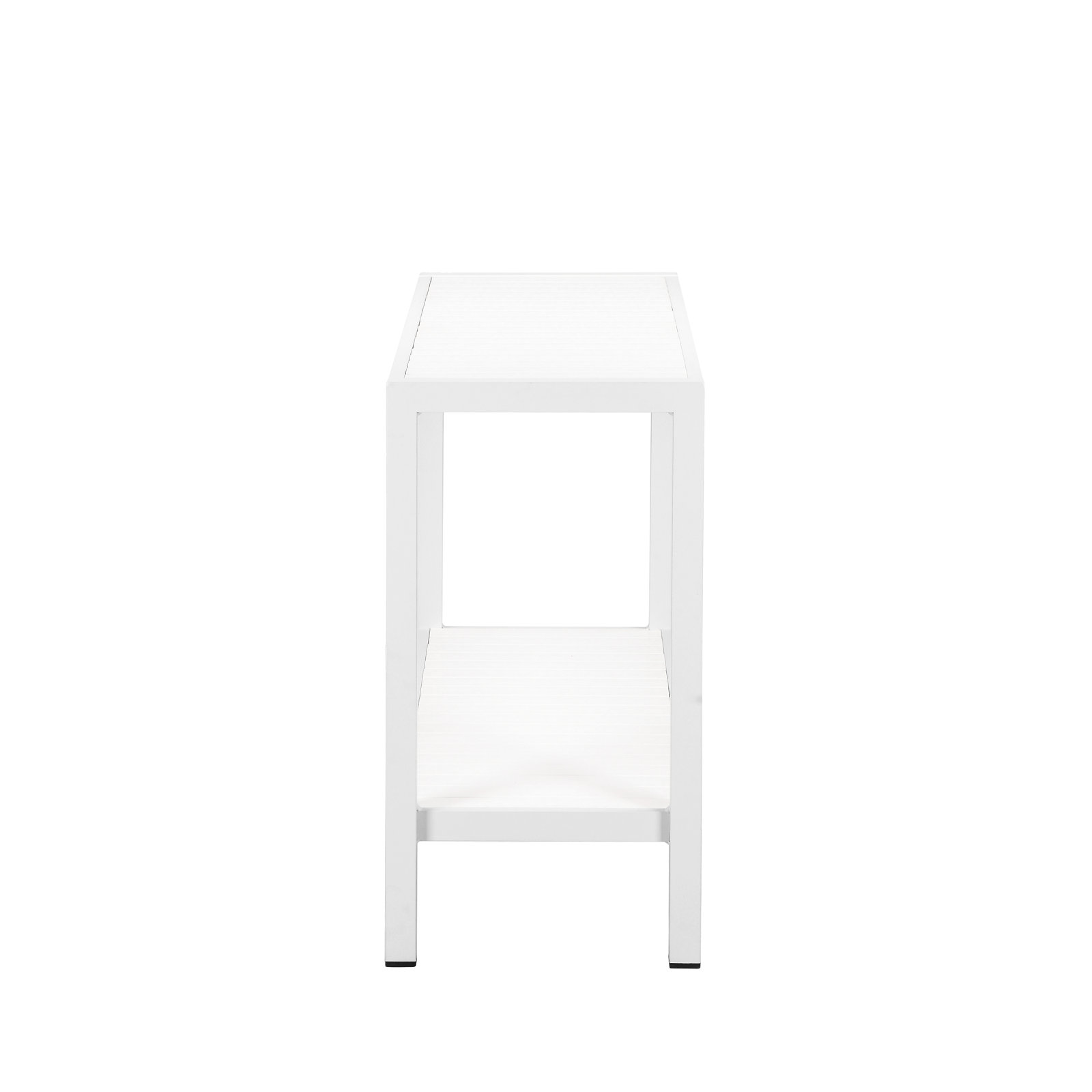 Doss Console Table, White, White