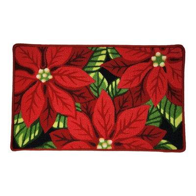 Henchy Polyester Non-Skid Kitchen Mat