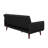 Gaige 78.5" Faux Leather Convertible Sofa/Futon-1231441566