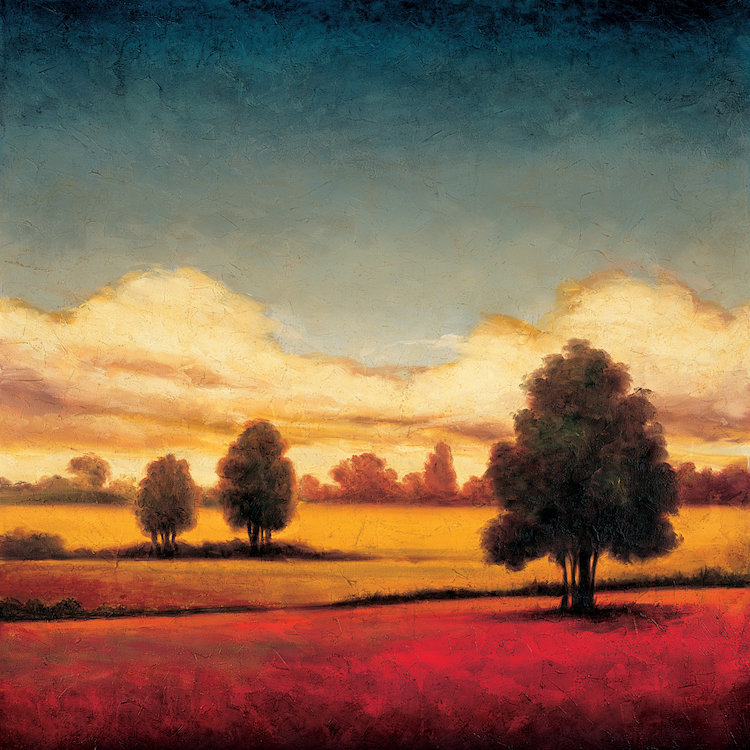 «Forever I», reproduction d'art sur toile, H 37 po x l 37 po x P 1,5 po, Toile tendue, Pas de tapis