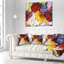 Coussin décoratif fleurs en tissu 3d floral extrusive-30057114-30057118