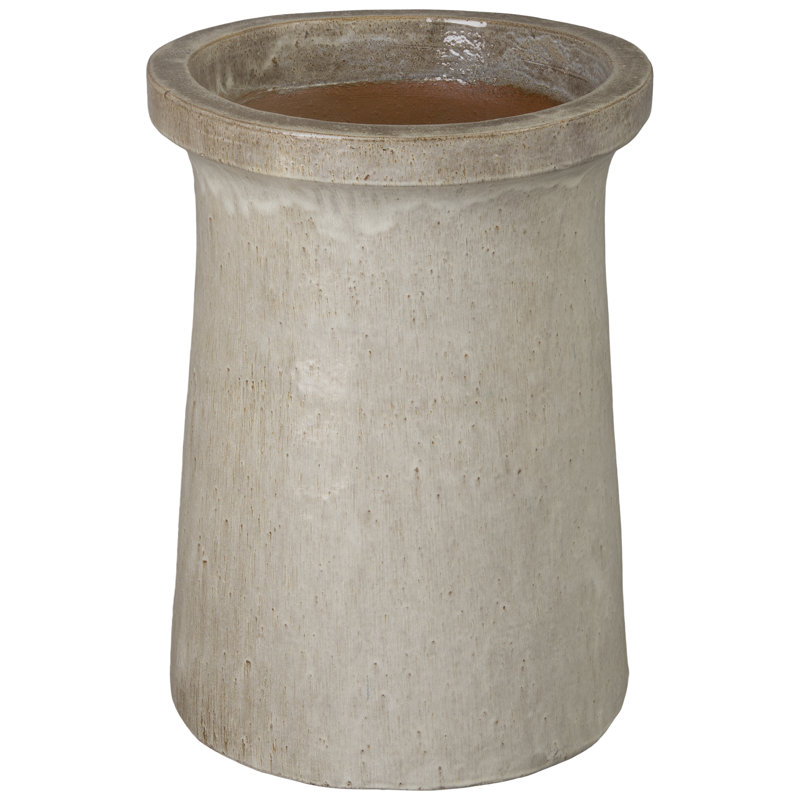 Talal Handmade Ceramic Planter, 29"H x 21"W x 21"D