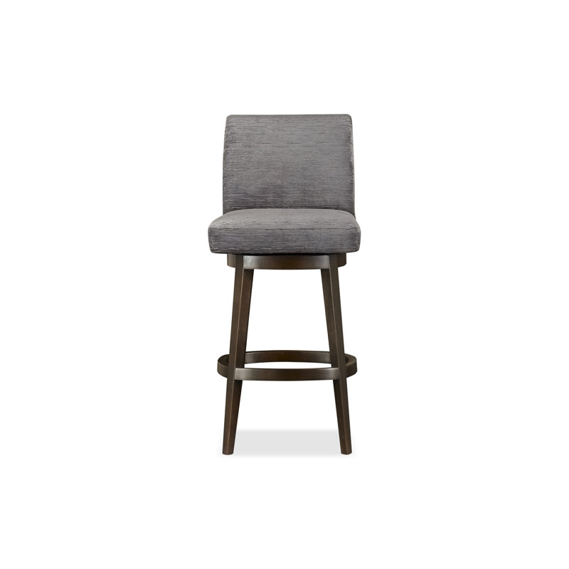 Upholstered Stool with Solid Wood Frame, 61804-87