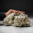 Chalcopyrite sur calcite provenant du quartier minier d'Edong, Daye, Hubei, Chine