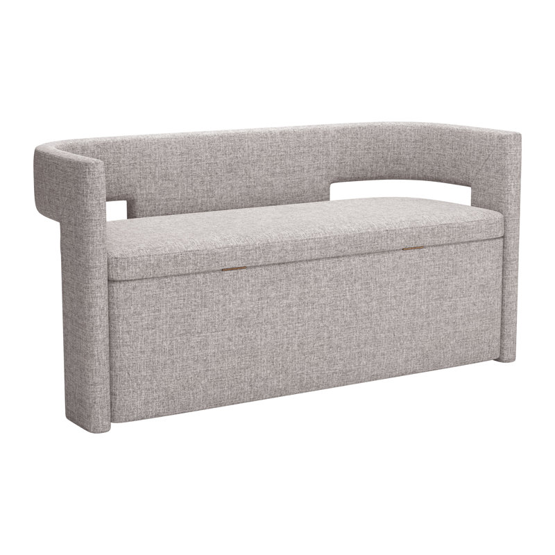 Banc de rangement Papua gris
