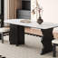 Ensemble de table de salle à manger rétro pour petit appartement-111471753