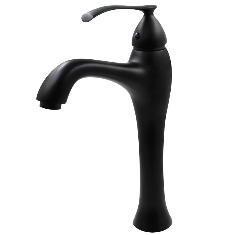 Single-handle Bathroom Faucet, Matte Black