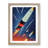 The Unbeatable Spaceship Rocket - Single Picture Frame Print-409827761-409827760