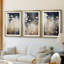 FLORAL Series CDXVI - Impression encadrée sur mesure de qualité supérieure - 3 pièces-298494143-298494140
