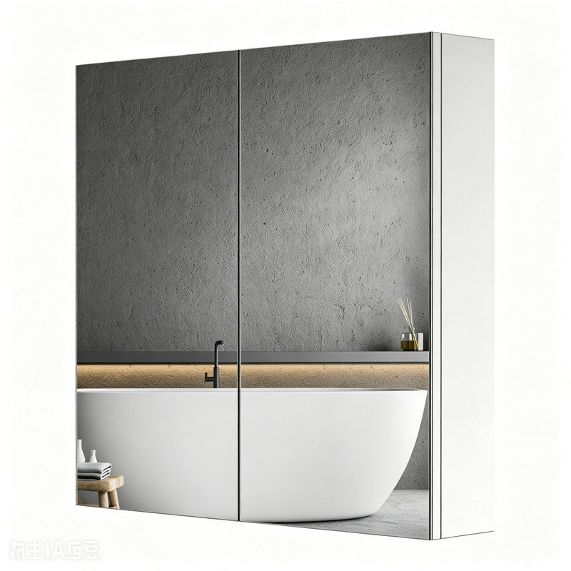 W H Medicine Cabinet Mirror