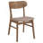 Walnut Solid Wood Dining Set-711650019