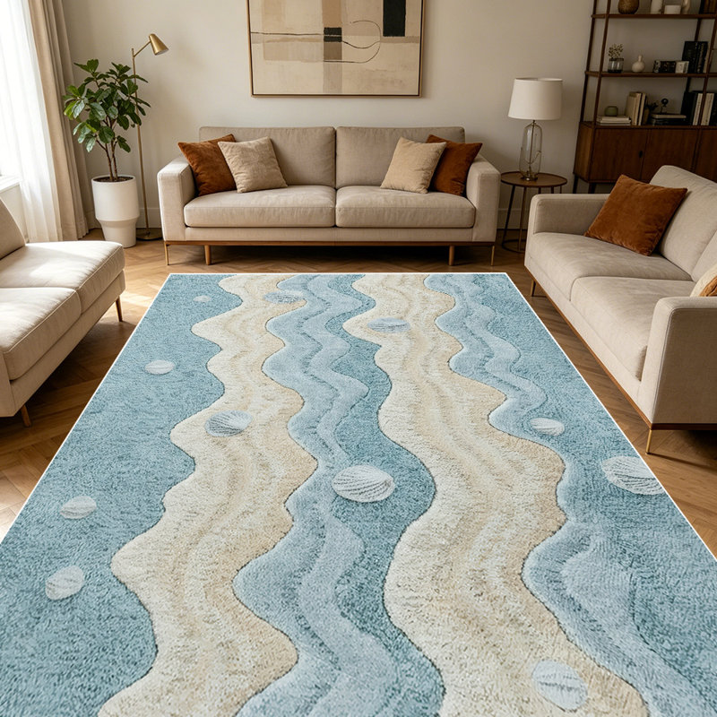 Tapis 1PC Coastal, Rectangle 5'3" x 7'7"