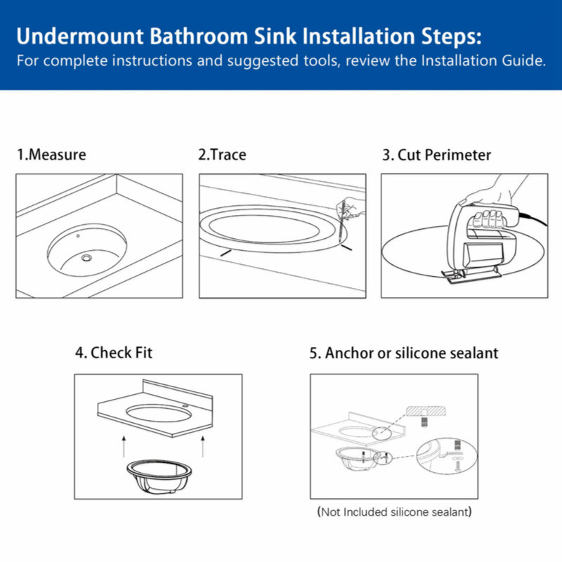 Wenty 16'' Ceramic Circular Bathroom Sink