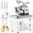 110V Commercial Ice Crusher 440LBS/H, ETL Approved 300W Electric Snow Cone Machine with Dual Blades, Stainless Steel Shaved Ice Machine with Safety On/Off Switch for Family, Restaurants, Bars-67449791