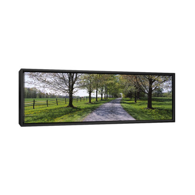 " Road Passing Through A Farm, Knox Farm State Park, East Aurora, New York State, USA " by Panoramic Images