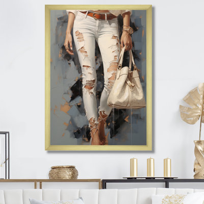 " Denim Fashion First Woman IV "