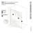 Vela 60 in. x 78 in. Fully Frameless Single Fixed Shower Panel-114043002