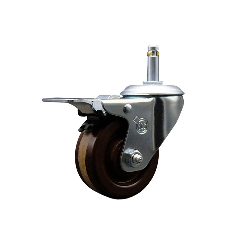 High Temp Swivel Stem Caster