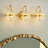 Neven 3 -Light Glass Globe Vanity Light Under the Mirror
