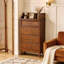 Armoire à tiroirs de rangement minimaliste de style français rétro