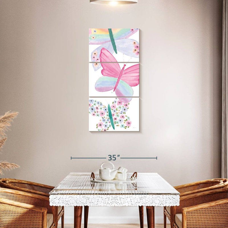 Let's Chase Rainbows III, 44" H x 21" W