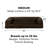 Plush & Suede Full Support Orthopedic Foam Sofa Style Bolster Dog Bed-51304721-51304720
