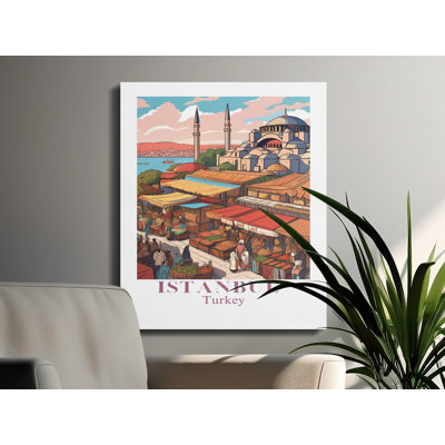 Coston Wrapped Canvas Print Set