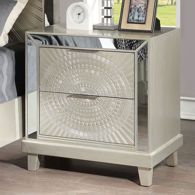 Table de chevet avec USB
