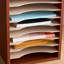Rangement de bureau avec 11 compartiments Literature-36906028