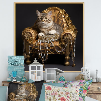 Gangsta Glam Cool Cat - imprimé