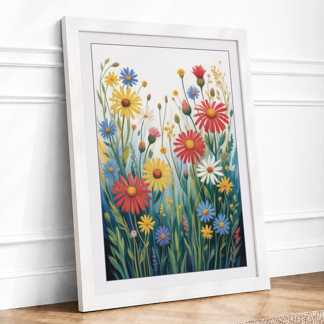 Wildflower Meadow Botanical - Framed Print