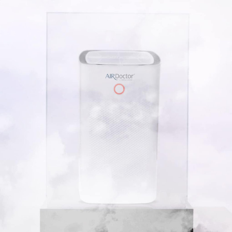 Black Plastic and Polypropylene Washable Air Purifier Filter
