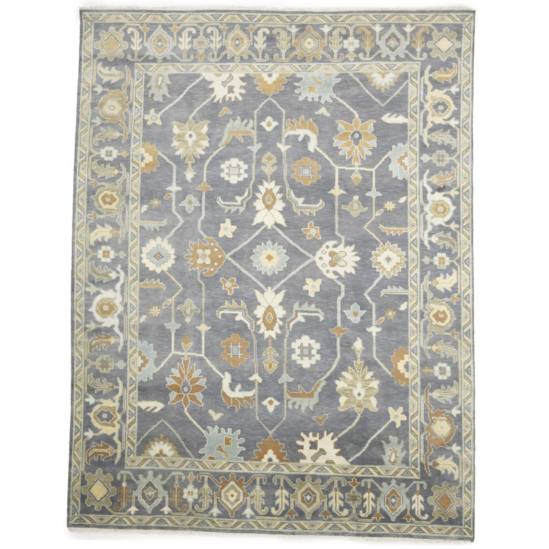 Tapis oriental Oushak Chobi Mute