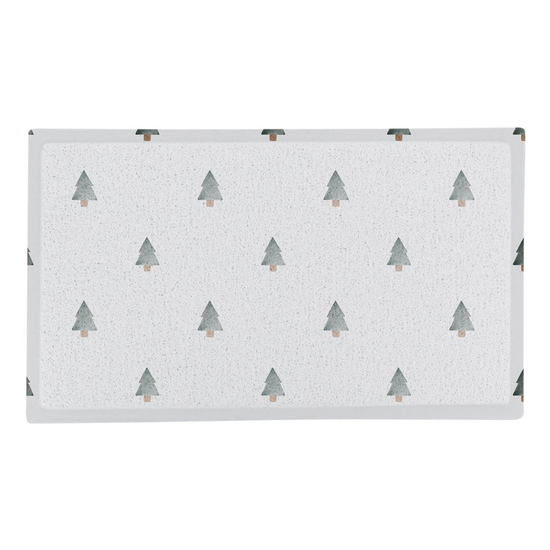Alyworth Non-Slip No Pattern Christmas Doormat