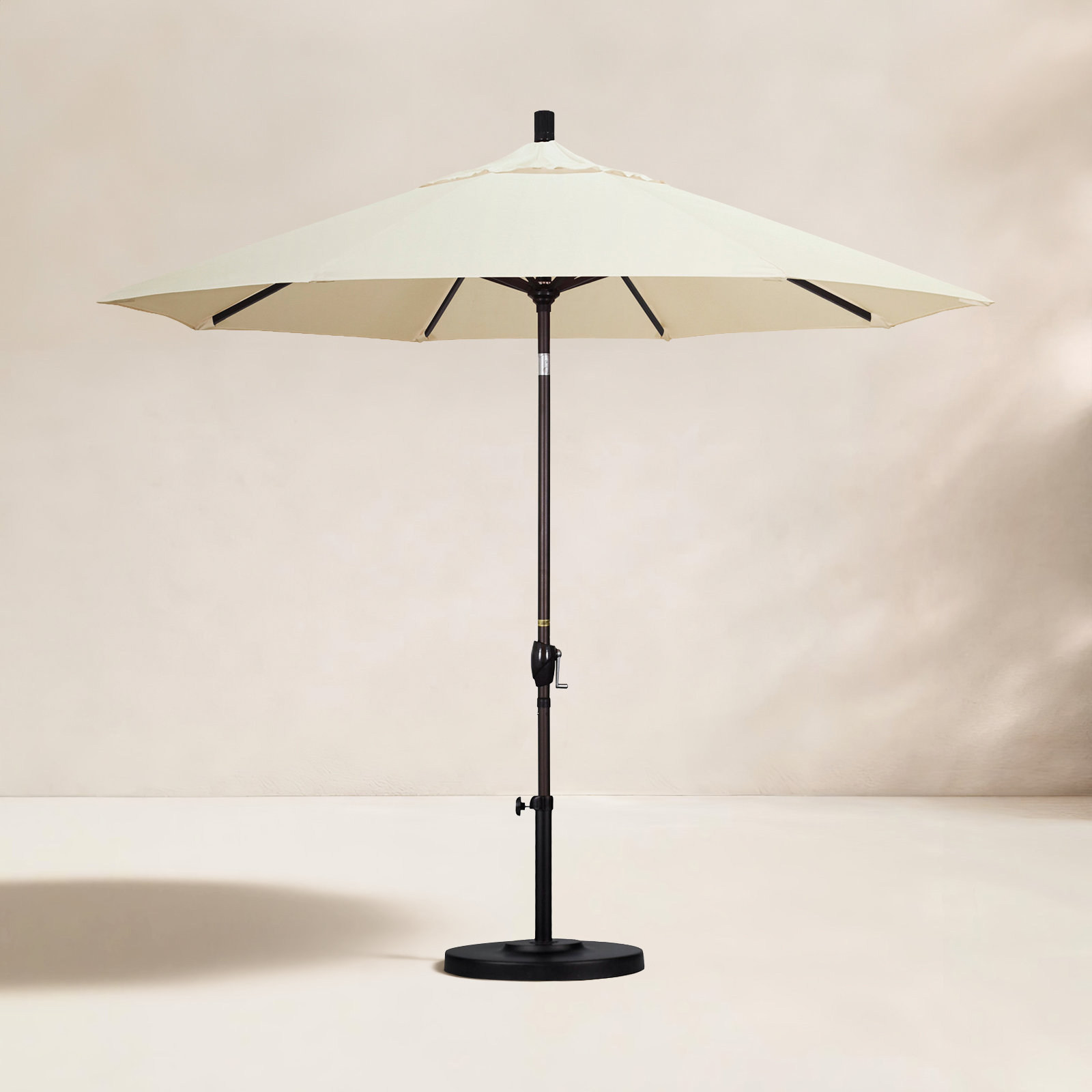 Iuka 9' Umbrella, Canvas Canvas Sunbrella® Canvas, 225