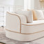Canapé confortable surdimensionné de 135 po à 4 places en tissu pelucheux non assemblé de 135 po et sans assemblage-1675465668