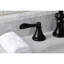Robinet pour salle de bain espacé avec ensemble de drain nufrench-49495264