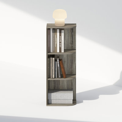 Reed Space Saving Corner Storage Display Shelf, Bookshelf by Ebern Designs