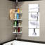 Schrader Hanging Stainless Steel Shower Caddy