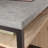 Desk, Brown finish