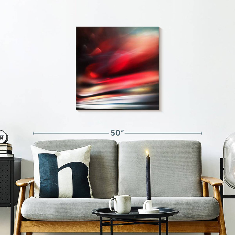Red, 24" H x 24" W