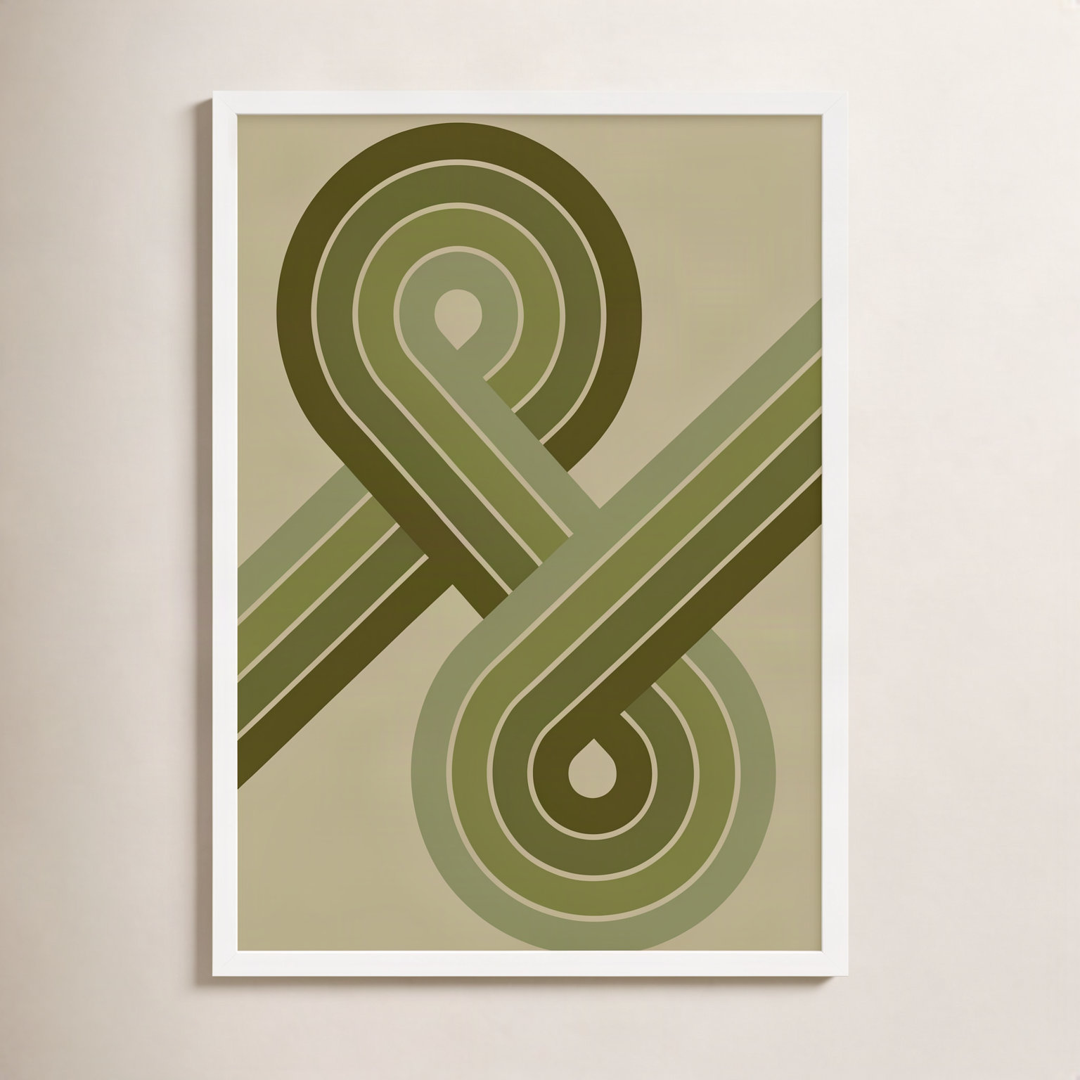 Jazz Swing by Jacques Pilon, 25" H x 20" W, White Framed