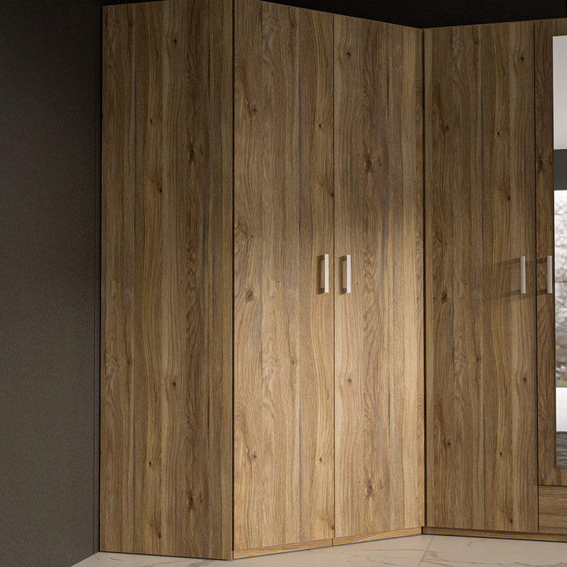 Sugata Manufactured Wood Wardrobe, Mauvella oak