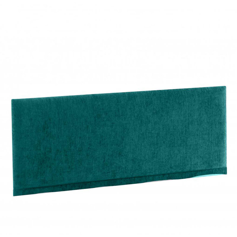 Erian Upholstered Headboard, Double (4'6), Chenille, Teal