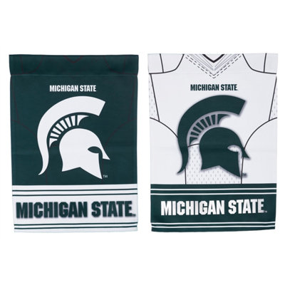 Ncaa 2 côtés, 18 x 13 po drapeau de jardin
