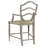 William Yeoward 18.5'' H Oak Armchair-23515420