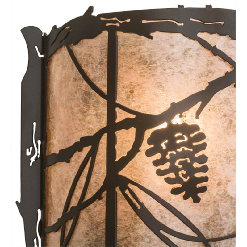 Whispering Pines 1 - Light Flush Mounted Sconce