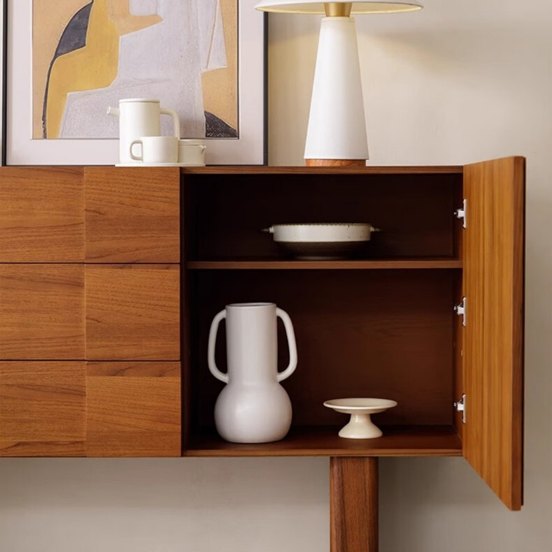 Buffet A French Retro Design, H 35,43 po x l 59,06 po x P 16,93 po