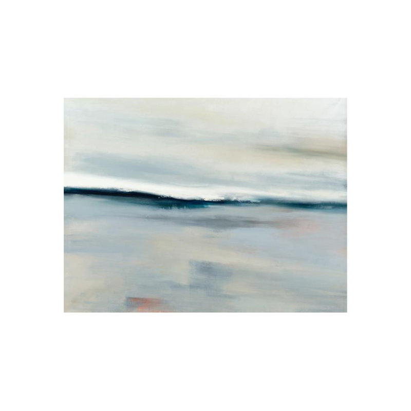 «Silent Lake» par Samuel Kane - Peinture, Extérieur, H 47 po x l 62 po x P 1,5 po