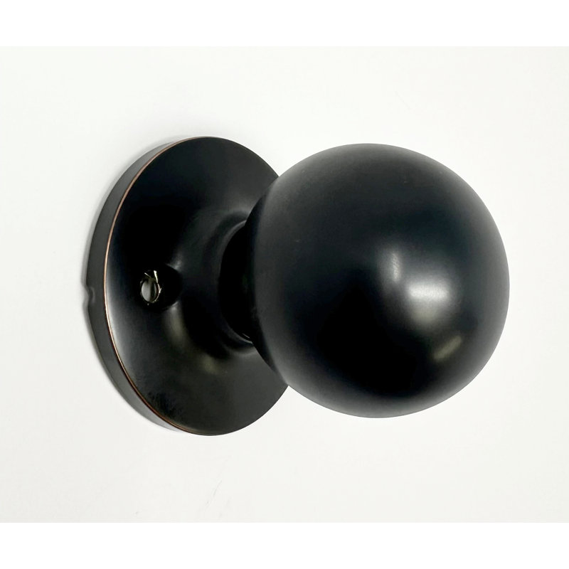 Hudson 2.5'' Diameter Single Dummy Round Knob, Oil Rubbed Bronze